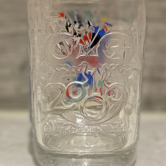 Walt Disney World 2000 McDonalds Glass Cup Mickey Mouse Disney Studios - Picture 4 of 5